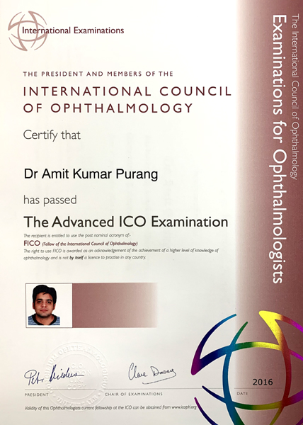 Purang Eye Centre New Delhi