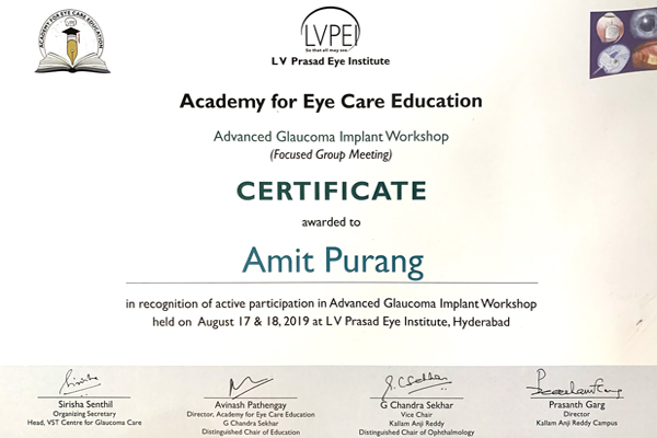 Purang Eye Centre New Delhi