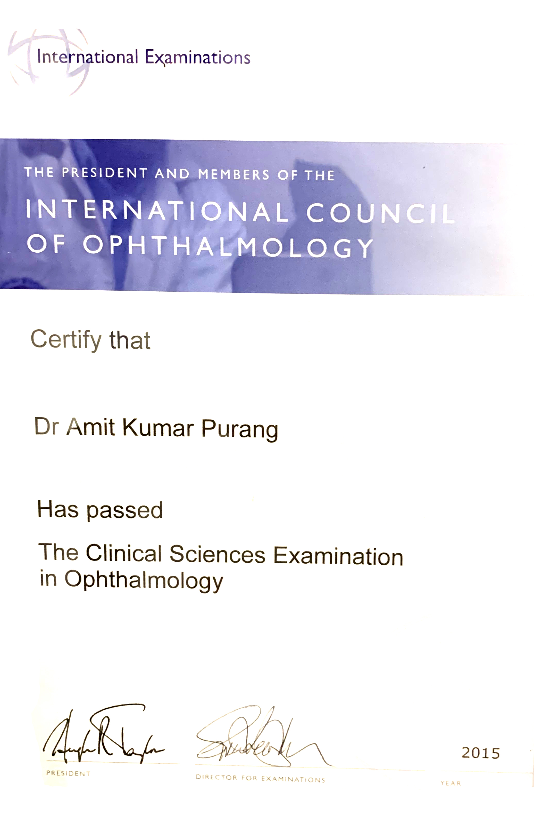 Purang Eye Centre New Delhi